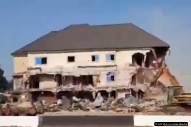 Anambra Govt Demolishes Hotel Linked to Kidnapping
