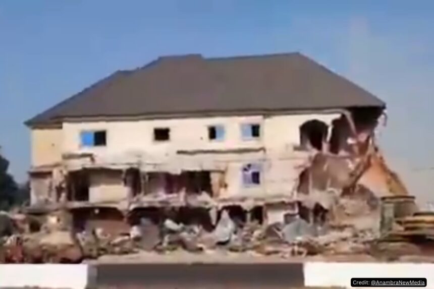 Anambra Govt Demolishes Hotel Linked to Kidnapping
