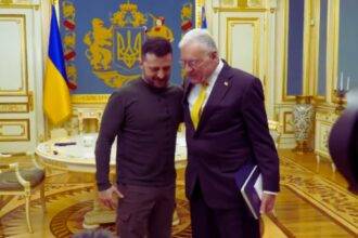 Volodymyr Zelenskyy Keith Kellogg
