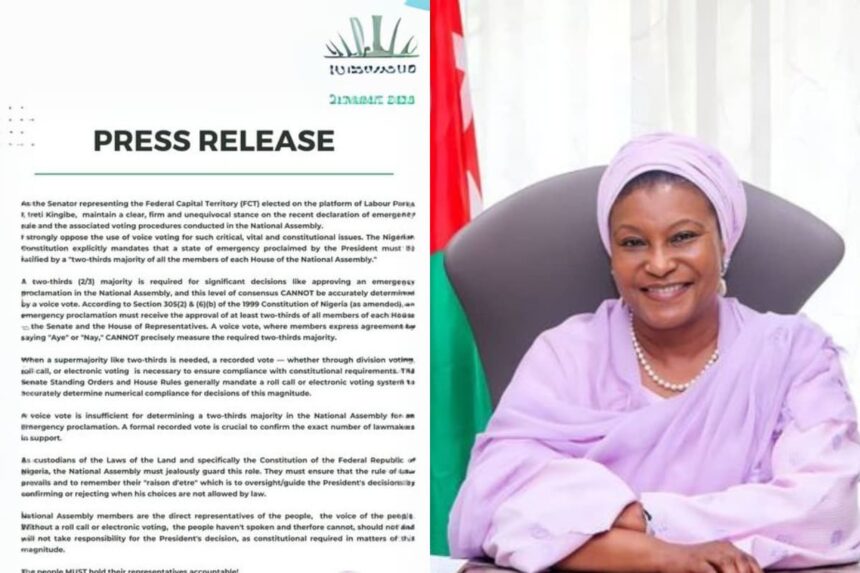 Senator Ireti Kingibe