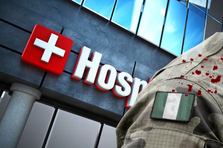 Wounded Nigerian Soldier Cries Out for Help