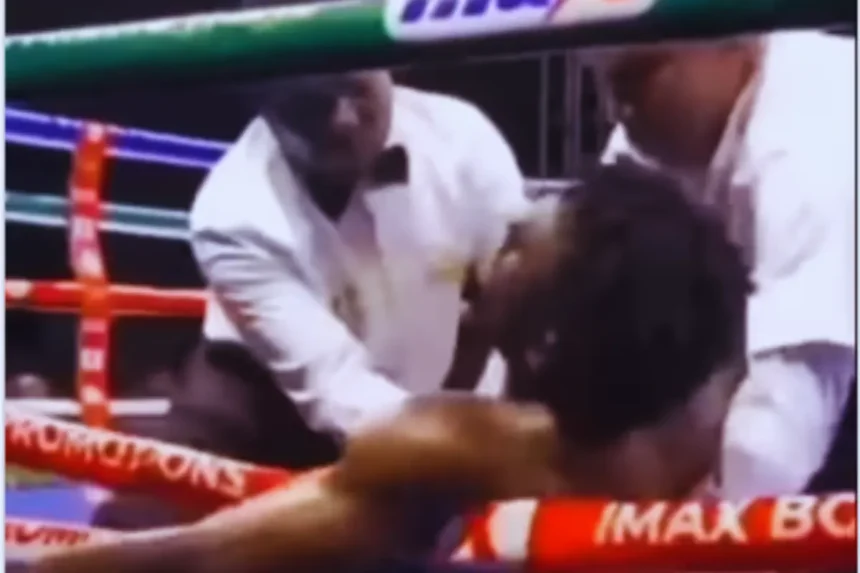 Nigerian Boxer Segun Olanrewaju