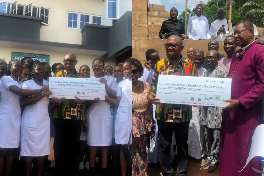 Peter Obi Donates ₦40 Million in Enugu
